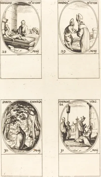 St. Germanus of Paris; St. Maximinus; St. Emmelia; St. Petronilla