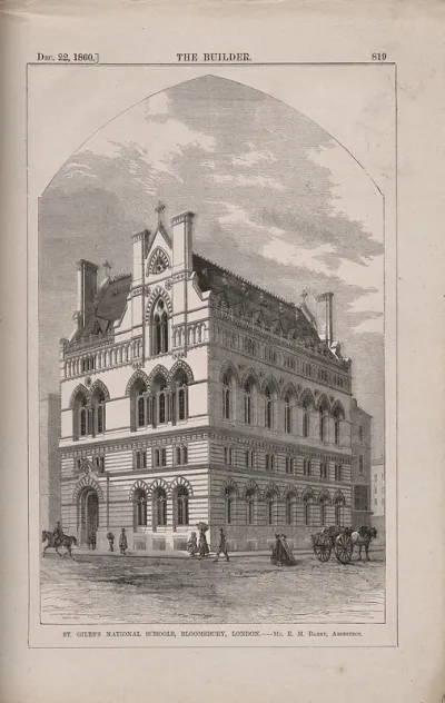 St Giles's National School, Bloomsbury, London