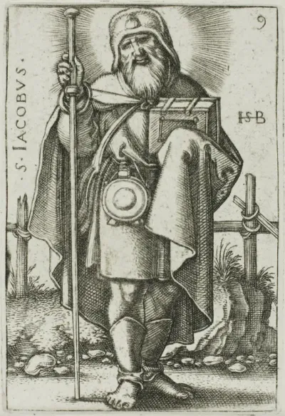 St. James Major, plate 9 from The Twelve Apostles