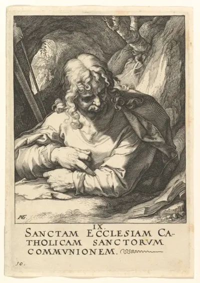 St. James the Less, from "Christ, the Apostles and St. Paul with the Creed"