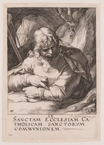 St James the Less, from Christ, the Apostles and St Paul with the Creed