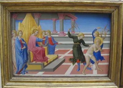 St Jerome Dreams He is Whipped on Christ's Order
