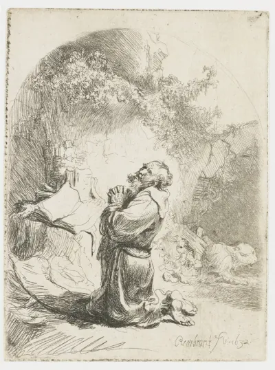 St Jerome Praying