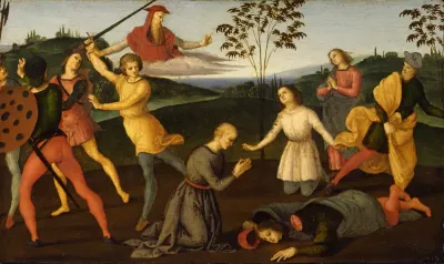 St. Jerome Punishing the Heretic Sabinian