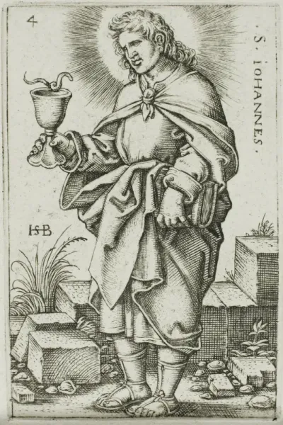 St. John, plate 4 from The Twelve Apostles