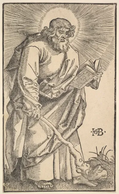St. Judas Thaddaeus, from "Christ and the Apostles"