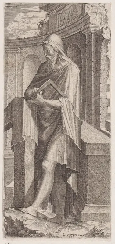St. Judas Thaddaeus, from "Christ, the Twelve Apostles and St. Paul"