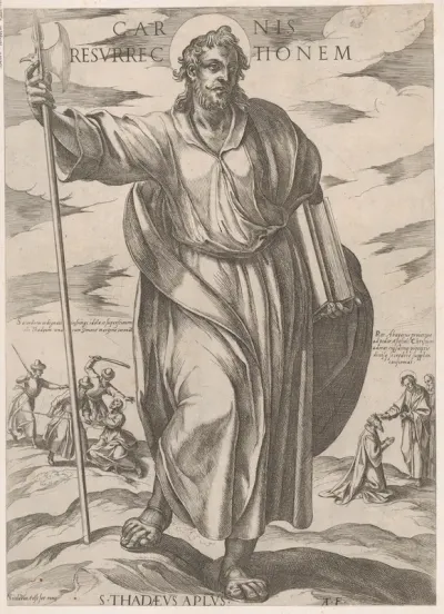 St. Judas Thaddeus, from "Christ, Mary, and the Apostles"