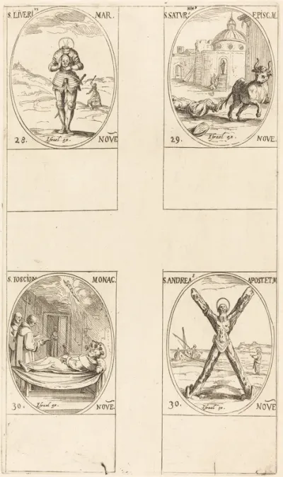 St. Liverius; St. Saturninus; St. Joscion; St. Andrew