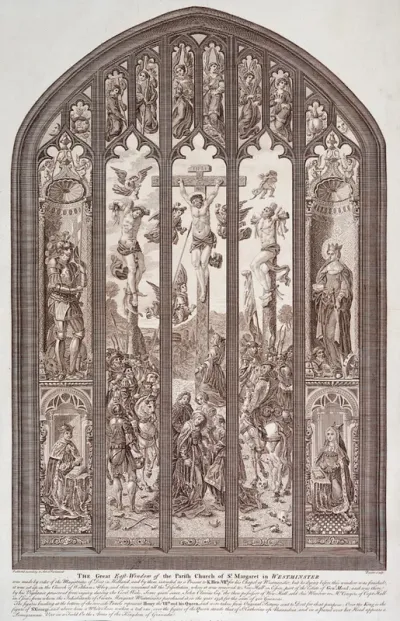 St Margaret's Westminster: the east window