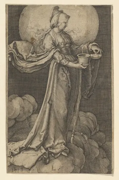 St. Mary Magdalene in the Clouds (copy)