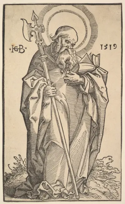 St. Matthew, from "Christ and the Apostles"
