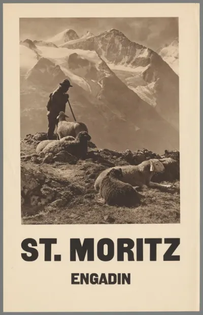 St Moritz Engadin.