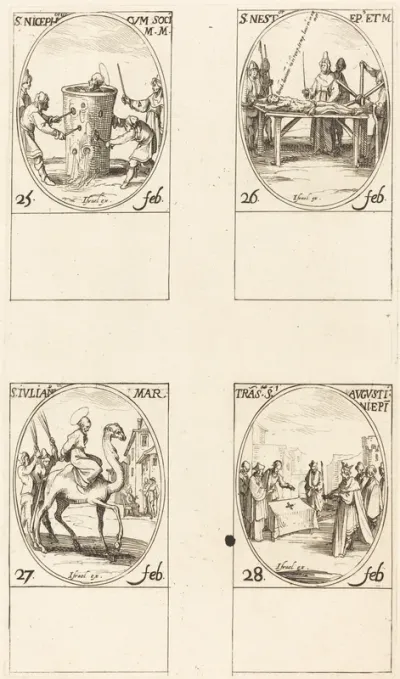 St. Nicephorus; St. Nestor; St. Julian; Translation of St. Augustin