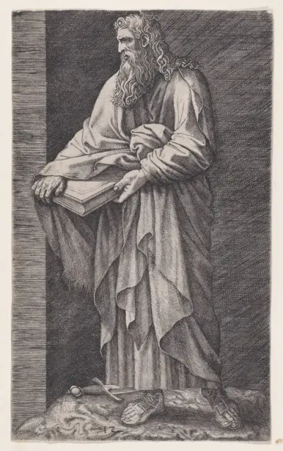 St. Paul, from "Christ and the Apostles"