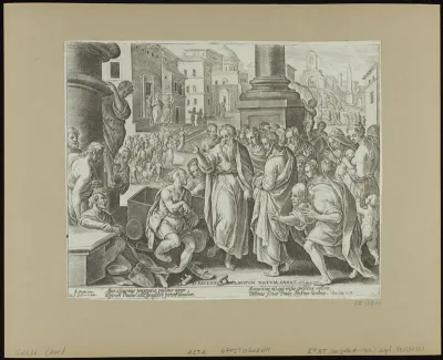 St Paul Heals a Cripple in Lystra