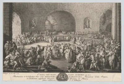St. Paul Preaching in Athens