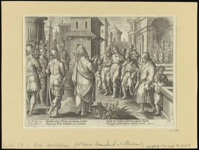 St Paul Preaching in Rome