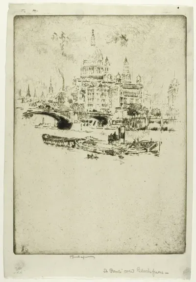 St. Paul's from the River