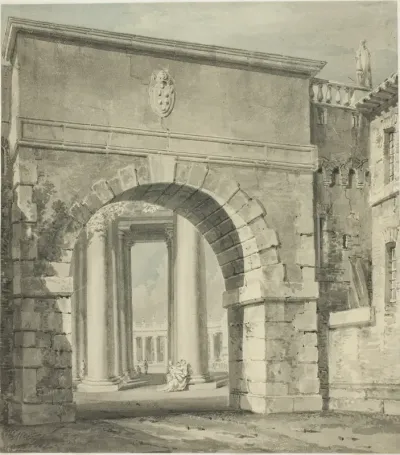 St. Peter’s Seen Through the Porta Angelica