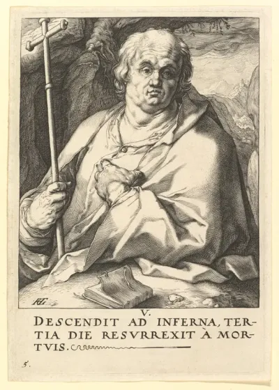 St. Philip, from "Christ, the Apostles and St. Paul with the Creed"