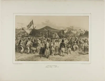 St. Pierre fair, Giourjevo, Wallachia, July 11, 1837