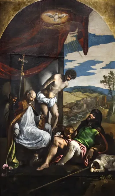 St. Rocco, St. Sebastian and St.Fabian