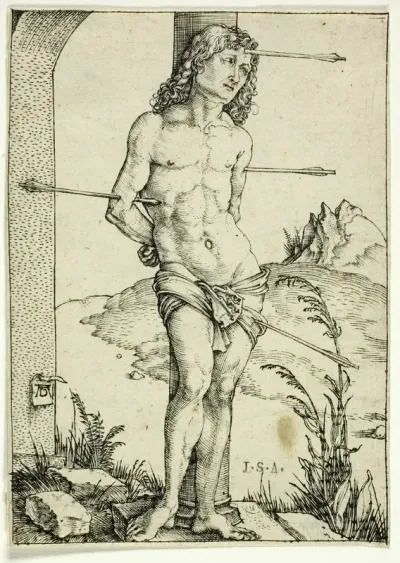 St. Sebastian at the Column