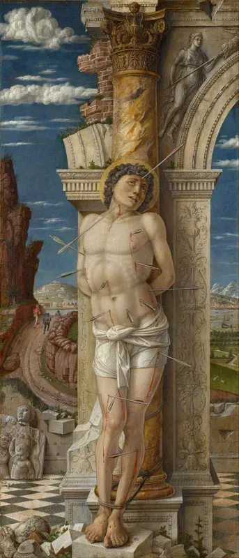 St. Sebastian (detail)