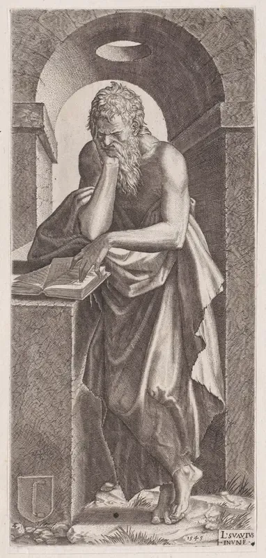 St. Simon, from "Christ, the Twelve Apostles and St. Paul"