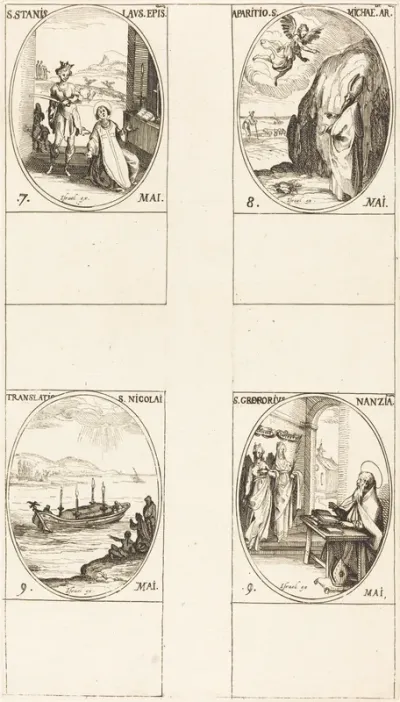 St. Stanislaus; The Apparition of St. Michael; The Translation of St. Nicholas; St. Gregory of Nazianzus