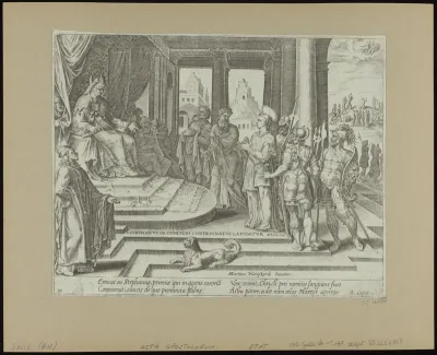 St Stephen Before The High Priest and The Council