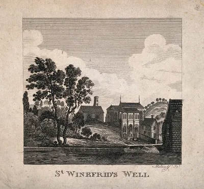 St Winifred's Well, Flintshire, Wales