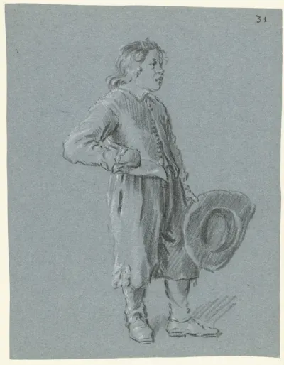 Staand jongetje