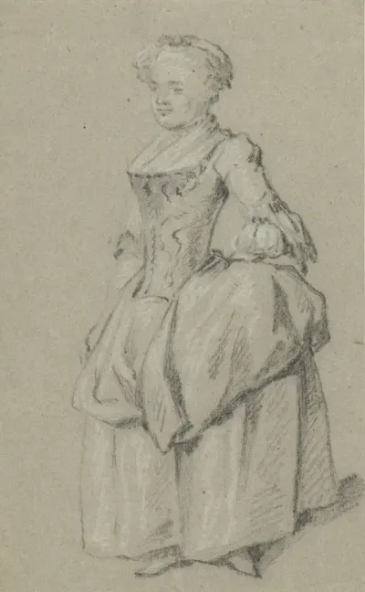 Staand meisje