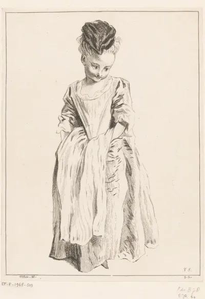 Staand meisje