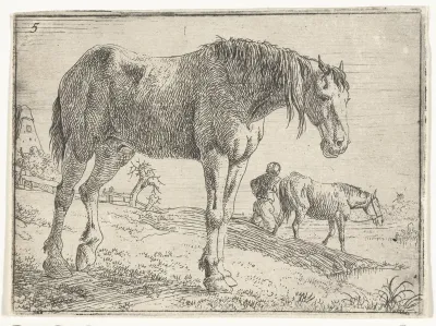 Staand paard