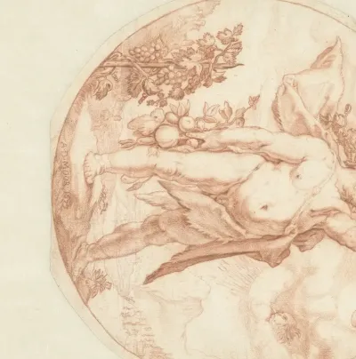 Staande Bacchus