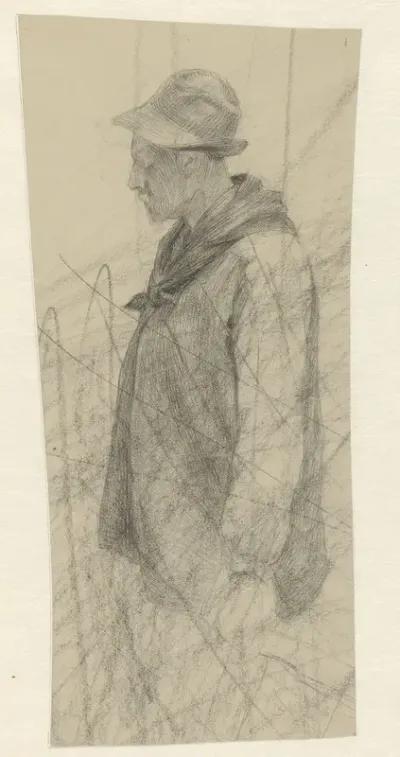Staande boer
