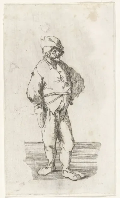 Staande boer