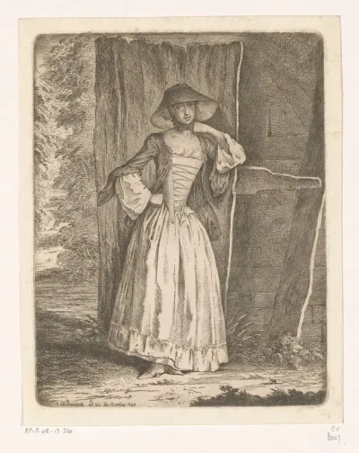 Staande dame (Demoiselle Quantin)
