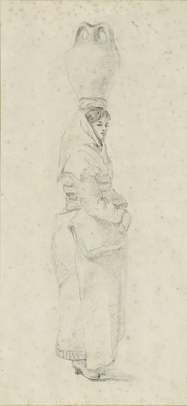 Staande (Griekse) vrouw
