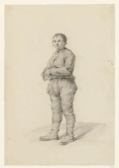 Staande man