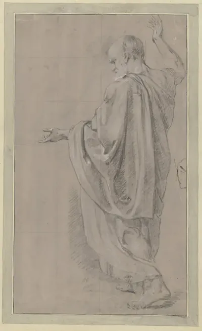Staande man in toga