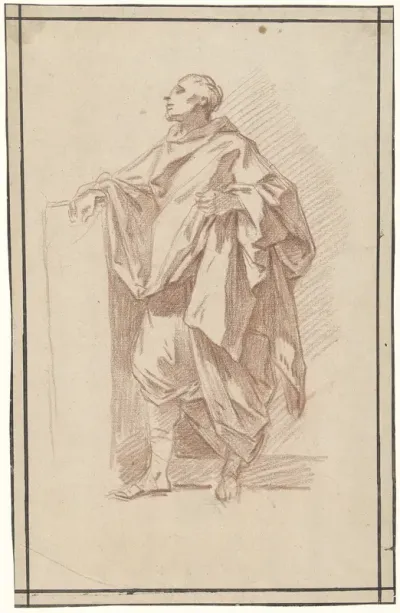 Staande man in toga