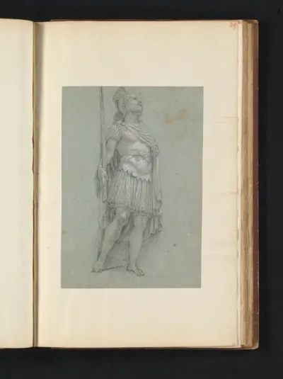 Staande Romeinse soldaat