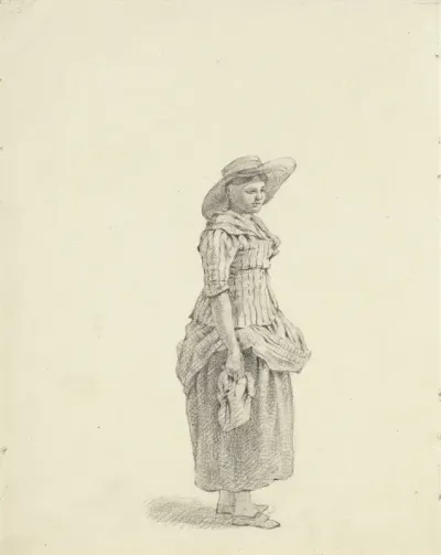 Staande vrouw