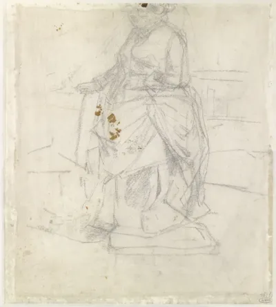 Staande vrouw
