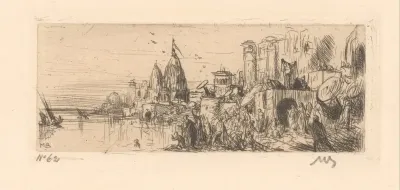 Stad aan de Ganges