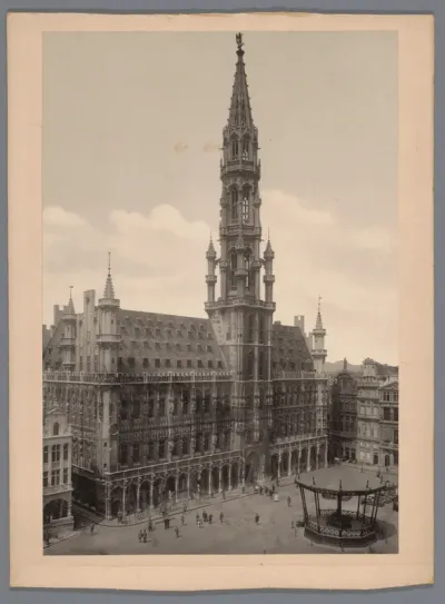 Stadhuis aan de Grote Markt te Brussel, België